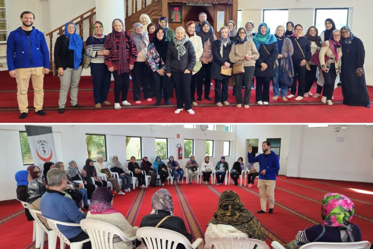 Atividades do MARKAZ - 2026 24 Registros de encontro de formação com participantes e educador