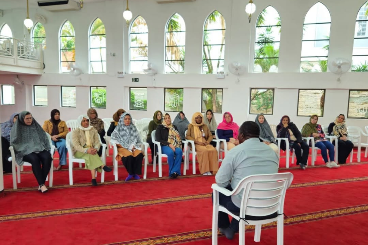 Atividades do MARKAZ - 2026 32 Participantes em roda de estudo e troca de conhecimentos