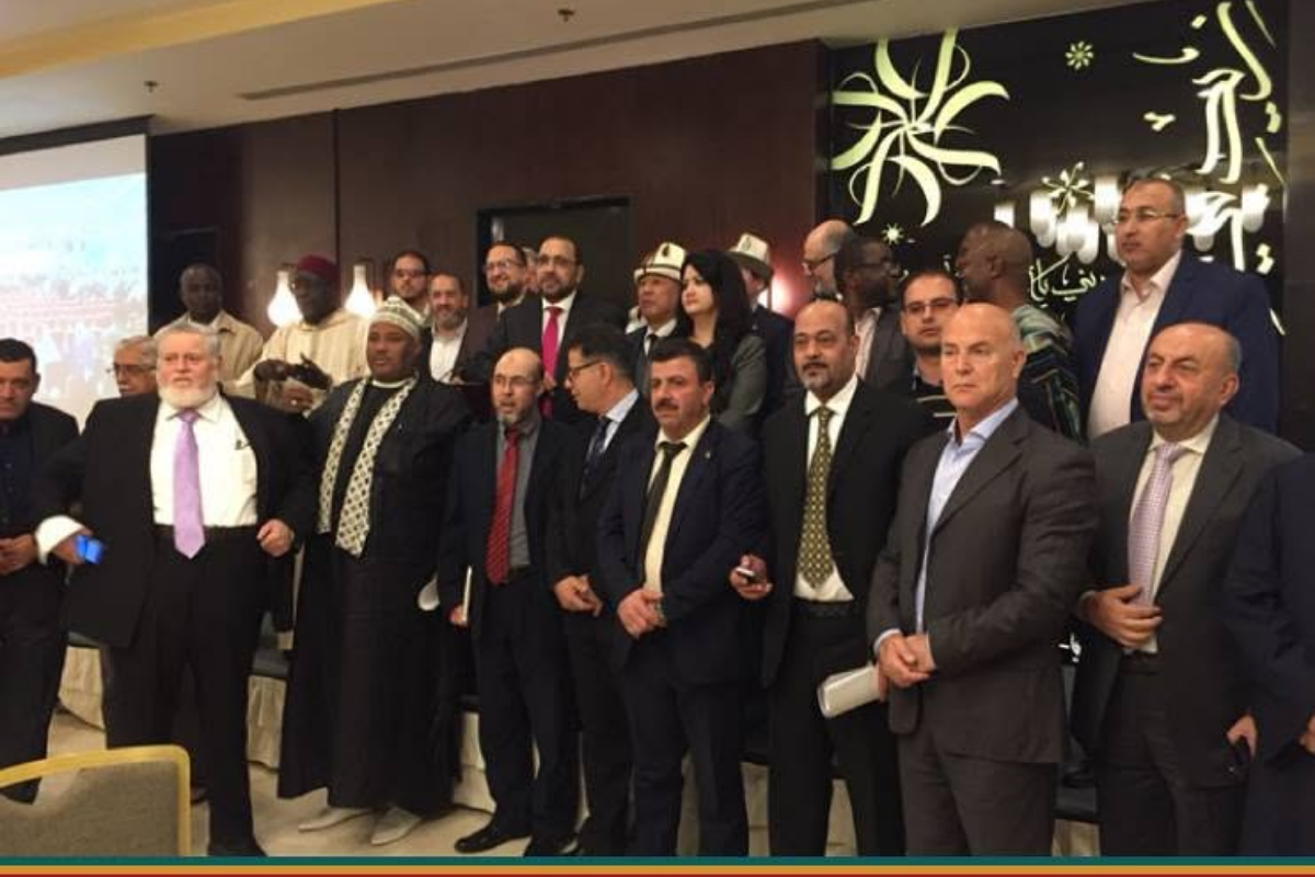 Atividades do MARKAZ - 2026 98 Grupo de representantes reunido durante evento internacional