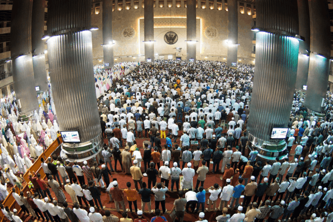 As orações do Tarawih