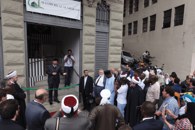 Inauguração da Mesquita Bilal Ibn Rabah