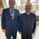 Ali Saifi CEO da Cdial Halal com Sua Excelencia Dr. Abdel Nasser Abu Al Basal ex ministro jordaniano de Awqaf Assuntos Islamicos e Lugares SAgrados