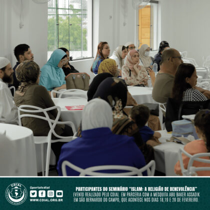 Seminário "ISLAM: A Religião de Benevolência" 27 cdial.org .br 13