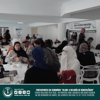 Seminário "ISLAM: A Religião de Benevolência" 17 cdial.org .br 24