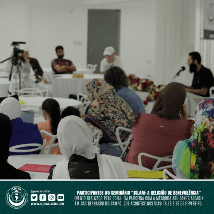 Seminário "ISLAM: A Religião de Benevolência" 8 cdial.org .br 33