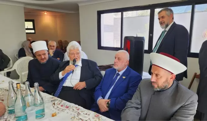 Almoço em Homenagem ao Ministro dos Assuntos Religiosos da República Árabe da Síria Reúne Autoridades em São Bernardo do Campo Ministro dos Assuntos Religiosos da República Árabe da Síria, Dr. Muhammad Abu Al-Khair Shukri,