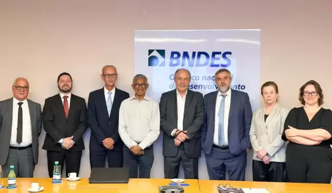 CDIAL participa de encontro com presidente do BNDES Presidente do BNDES, Aloizio Mercadante
